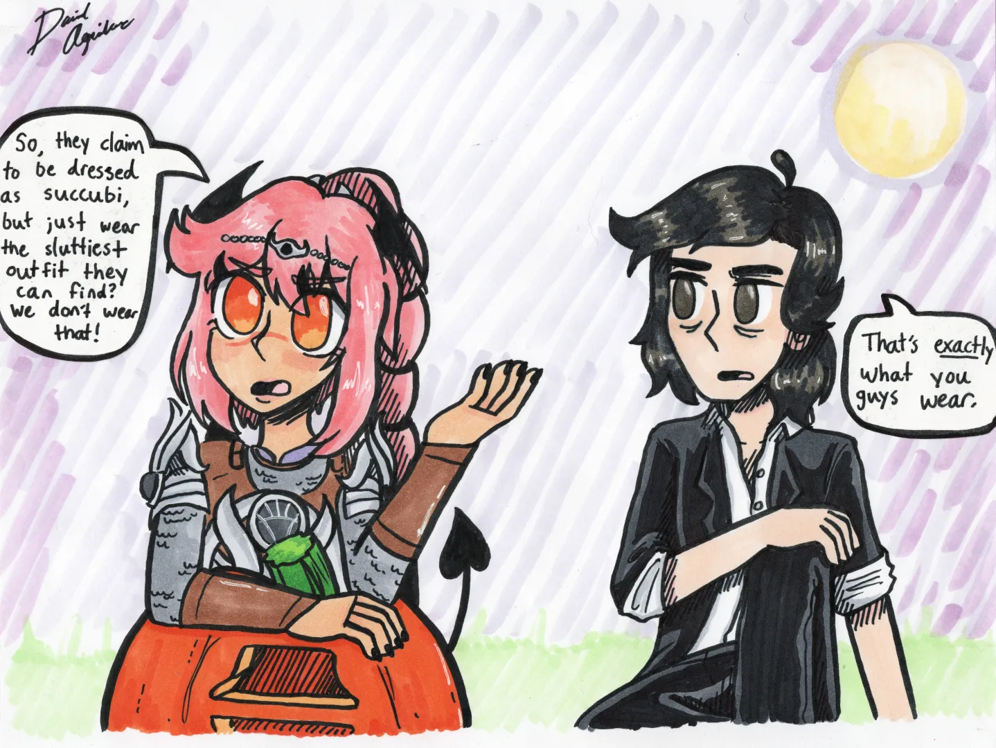 mari and miko halloween 2025